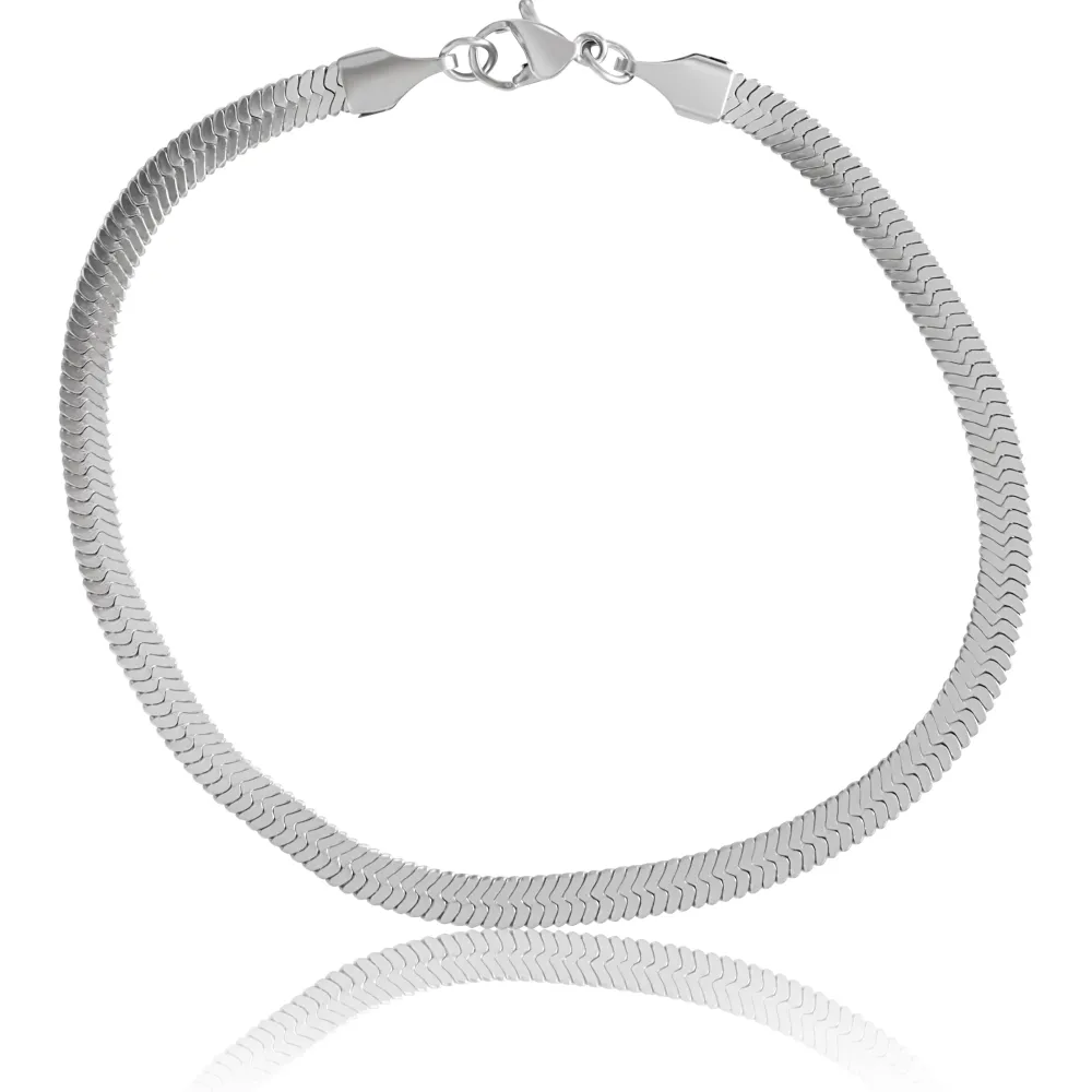 UN:IK Essentials Snake Bracelet - Silver