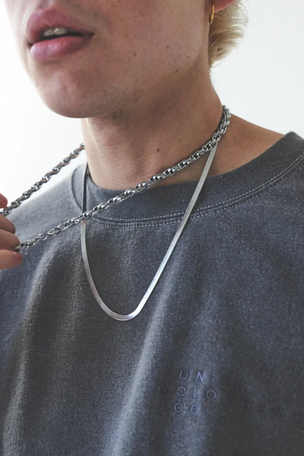UN:IK Essentials Snake Chain 4mm - Silver