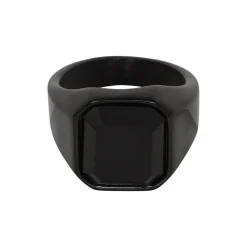 UN:IK Essentials Stone Ring - Black