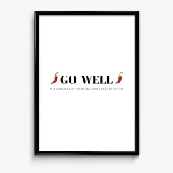 Tailenders 'Go Well' Art Print