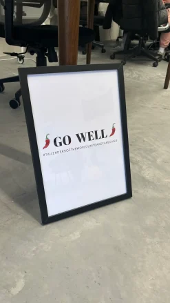 Tailenders 'Go Well' Art Print