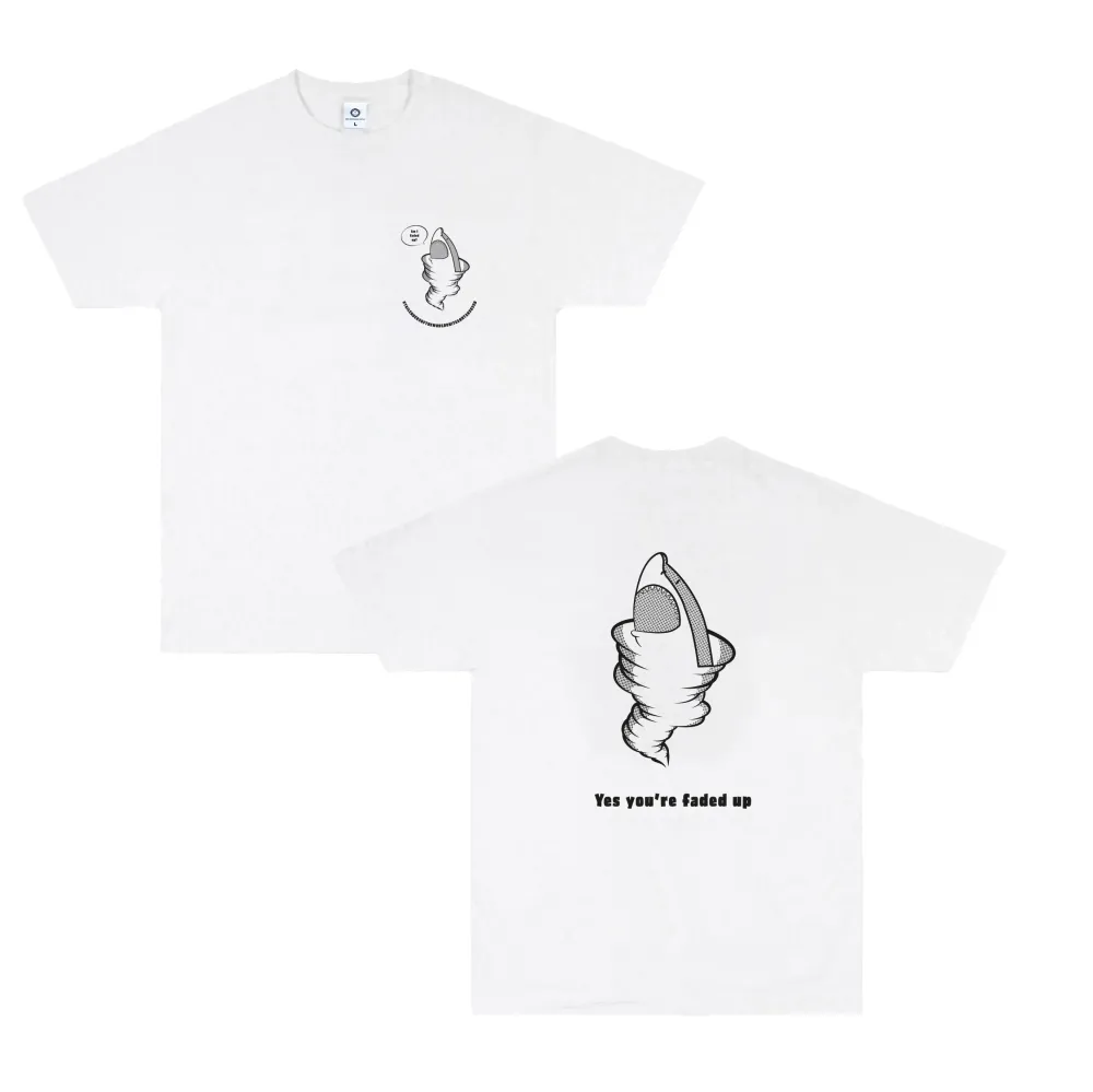 Tailenders 'Sharknado' Tee - White