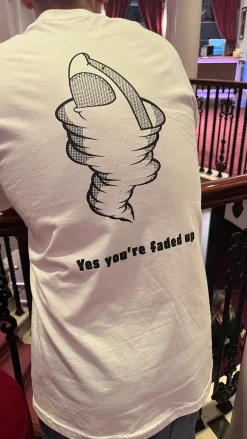 Tailenders 'Sharknado' Tee - White