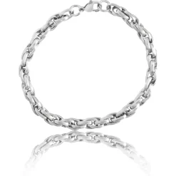 UN:IK Essentials Thick Rope Bracelet - Silver
