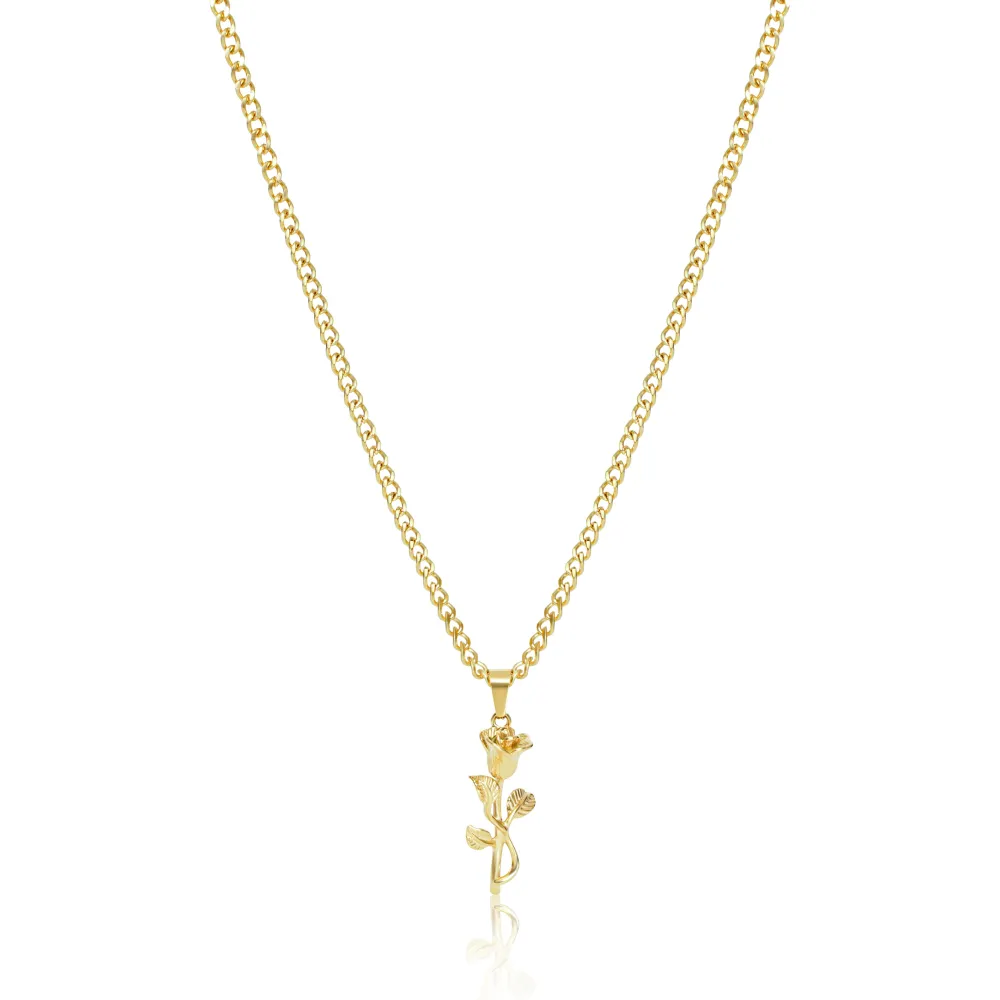 UN:IK Essentials Valentine Pendant Necklace - Silver / Gold