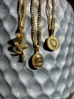 UN:IK Essentials Valentine Pendant Necklace - Silver / Gold