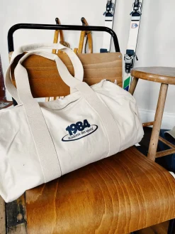 Vice 84 '1984' Gym Bag - Ecru