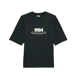 Vice 84 '1984' Oversized Tee - Black