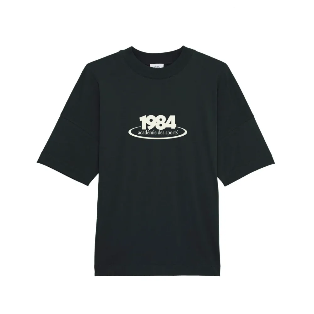 Vice 84 '1984' Oversized Tee - Black