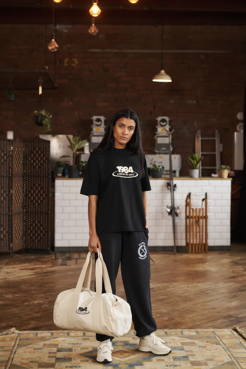 Vice 84 '1984' Oversized Tee - Black