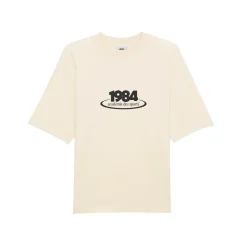 Vice 84 '1984' Oversized Tee - Ecru