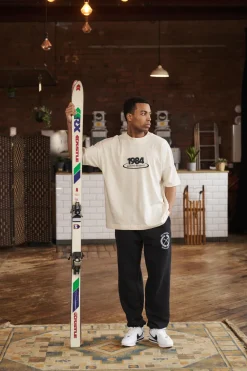 Vice 84 '1984' Oversized Tee - Ecru
