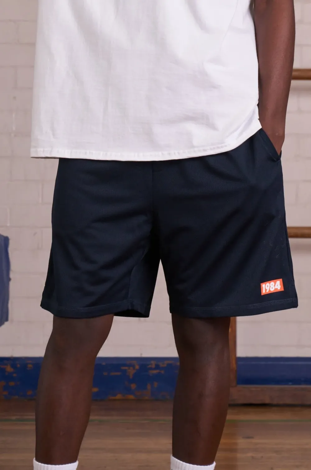 Vice 84 *10 Years Of* '1984' Mesh Sports Short - Navy