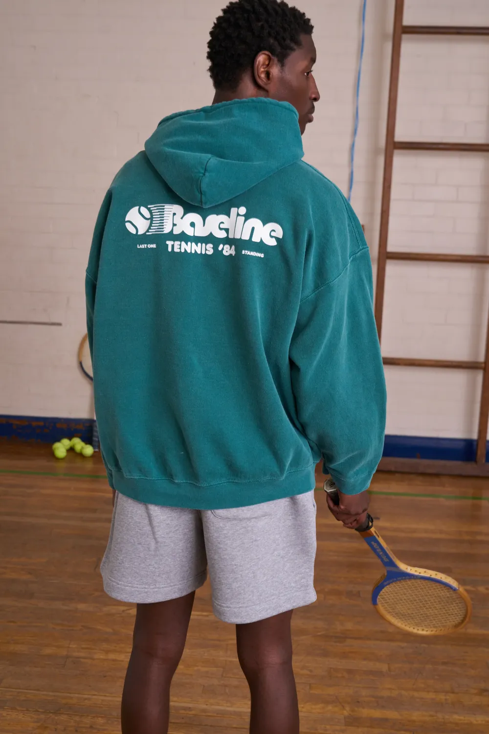 Vice 84 *10 Years Of* 'Baseline' Hoodie - Vintage Washed Green