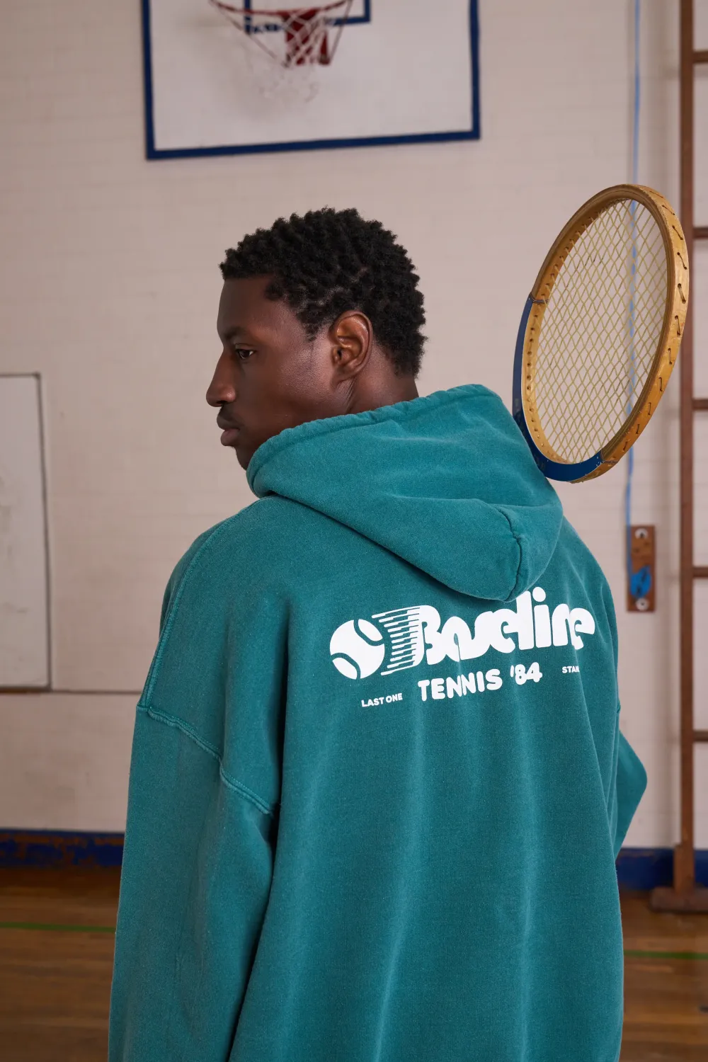 Vice 84 *10 Years Of* 'Baseline' Hoodie - Vintage Washed Green