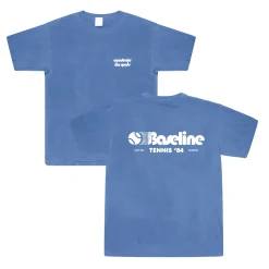 Vice 84 *10 Years Of* 'Baseline' Tee - Vintage Washed Blue