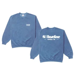 Vice 84 *10 Years Of* 'Baseline' Sweater - Vintage Washed Mid Blue