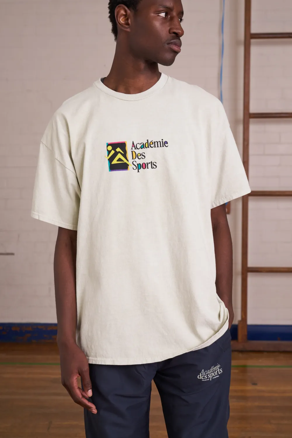Vice 84 *10 Years Of* 'Retro Runner' Vintage Washed Tee - Cream