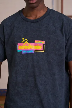 Vice 84 *10 Years Of* 'Retro Runner' Acid Wash Tee - Black