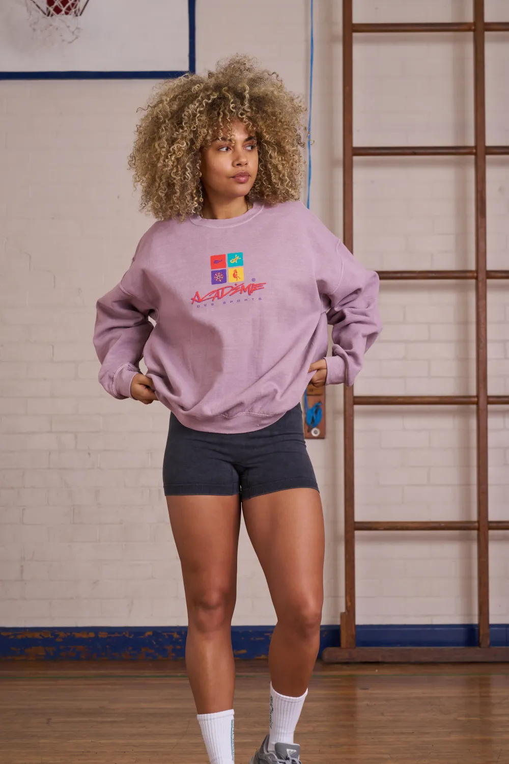 Vice 84 *10 Years Of* 'Sea Shapes' Sweater - Vintage Washed Mauve