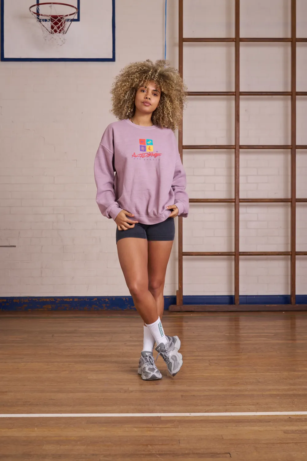 Vice 84 *10 Years Of* 'Sea Shapes' Sweater - Vintage Washed Mauve
