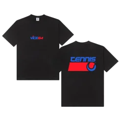 Vice 84 *10 Years Of* 'Tennis' Tee - Black