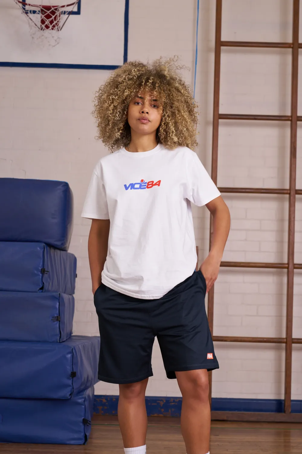 Vice 84 *10 Years Of* 'Tennis' Tee - White