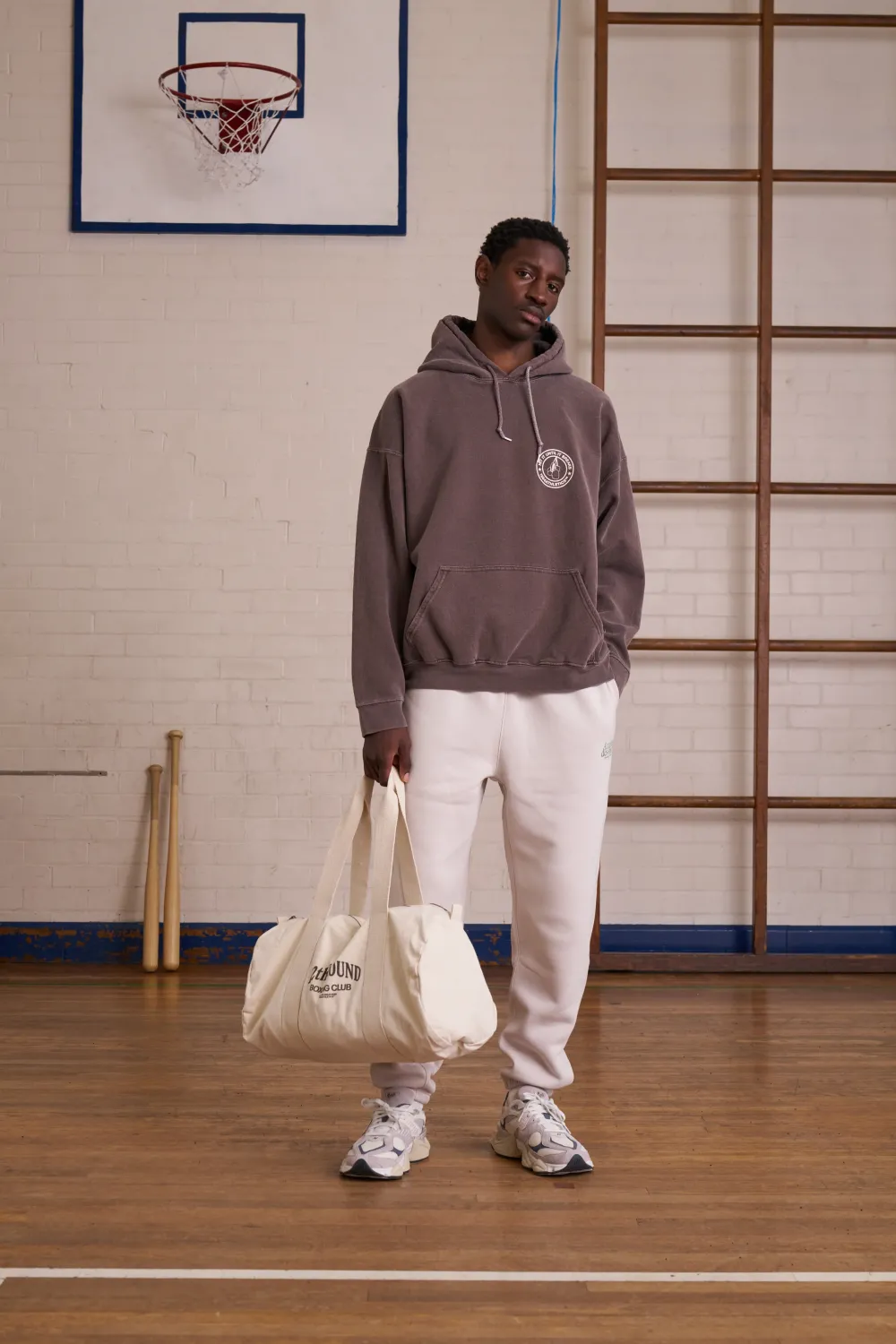 Vice 84 *10 Years Of* '12th Round' Hoodie - Vintage Washed Brown