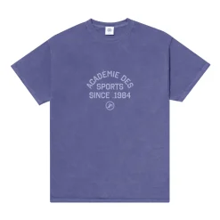Vice 84 'Académie Des Sports' Vintage Washed Tee - Violet