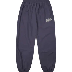 Vice 84 'Académie Des Sports Script' Nylon Trackpants - Navy