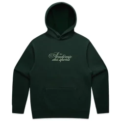 Vice 84 'Académie Des Sports Script' Hoodie - Pine