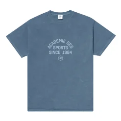 Vice 84 'Académie Des Sports' Vintage Washed Tee - Denim