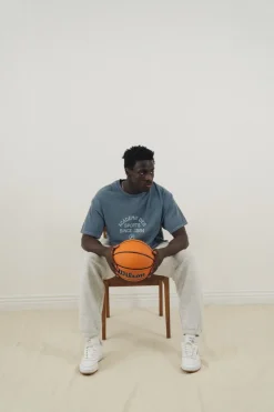 Vice 84 'Académie Des Sports' Vintage Washed Tee - Denim