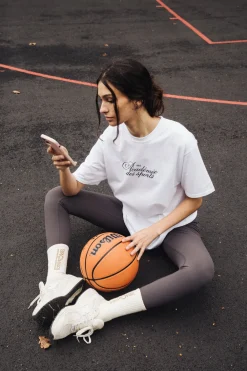 Vice 84 'Académie Des Sports Script' Tee - White