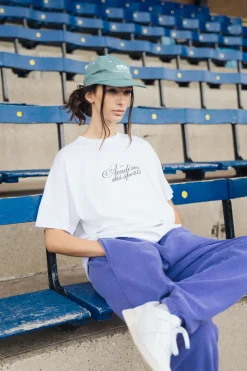 Vice 84 'Académie Des Sports Script' Tee - White