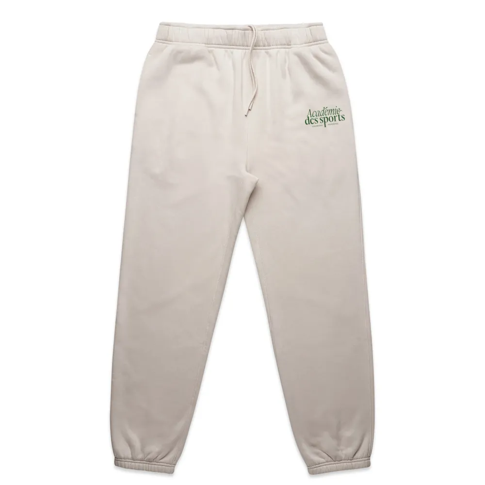 Vice 84 'Académie Des Sports Script' Joggers - Bone