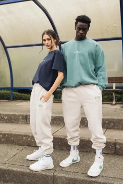Vice 84 'Académie Des Sports Script' Joggers - Bone