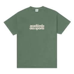 Vice 84 'Académie des Sports' Vintage Washed Tee - Khaki