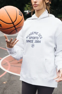 Vice 84 'Académie Des Sports 1984' Hoodie - Ash Grey