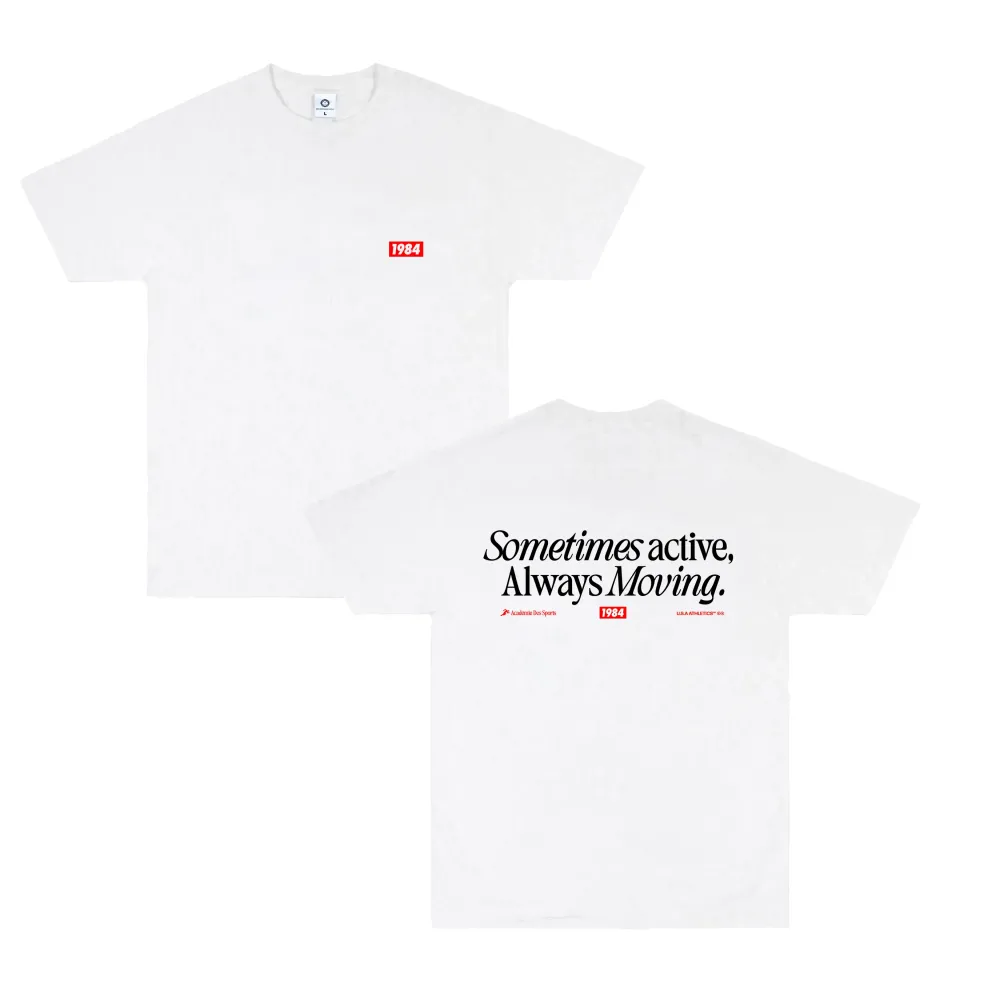 Vice 84 'Always Moving' Tee - White