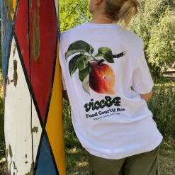 Vice 84 'Apple' Tee - White