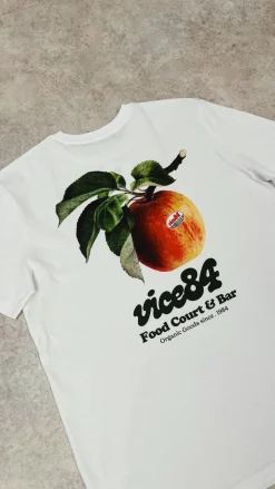 Vice 84 'Apple' Tee - White