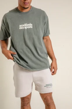 Vice 84 'Athletics' Jogger Shorts - Bone