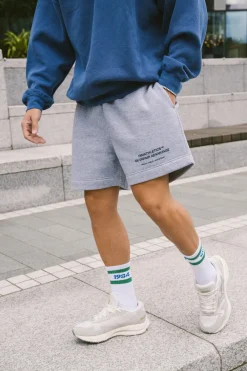 Vice 84 'Athletics' Jogger Shorts - Grey