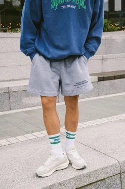 Vice 84 'Athletics' Jogger Shorts - Grey
