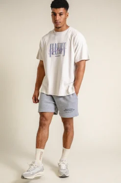 Vice 84 'Athletics' Jogger Shorts - Grey