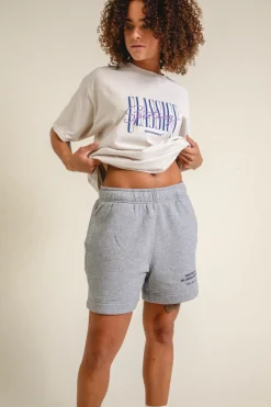 Vice 84 'Athletics' Jogger Shorts - Grey