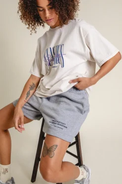 Vice 84 'Athletics' Jogger Shorts - Grey