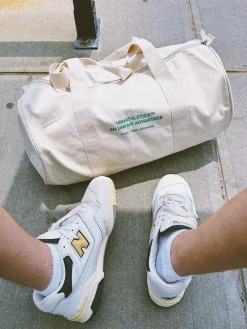 Vice 84 'Athletics' Organic Gym Bag - Natural
