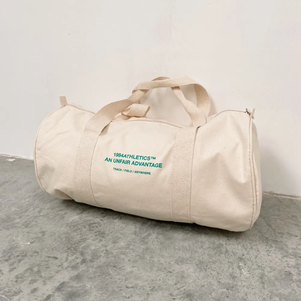 Vice 84 'Athletics' Organic Gym Bag - Natural